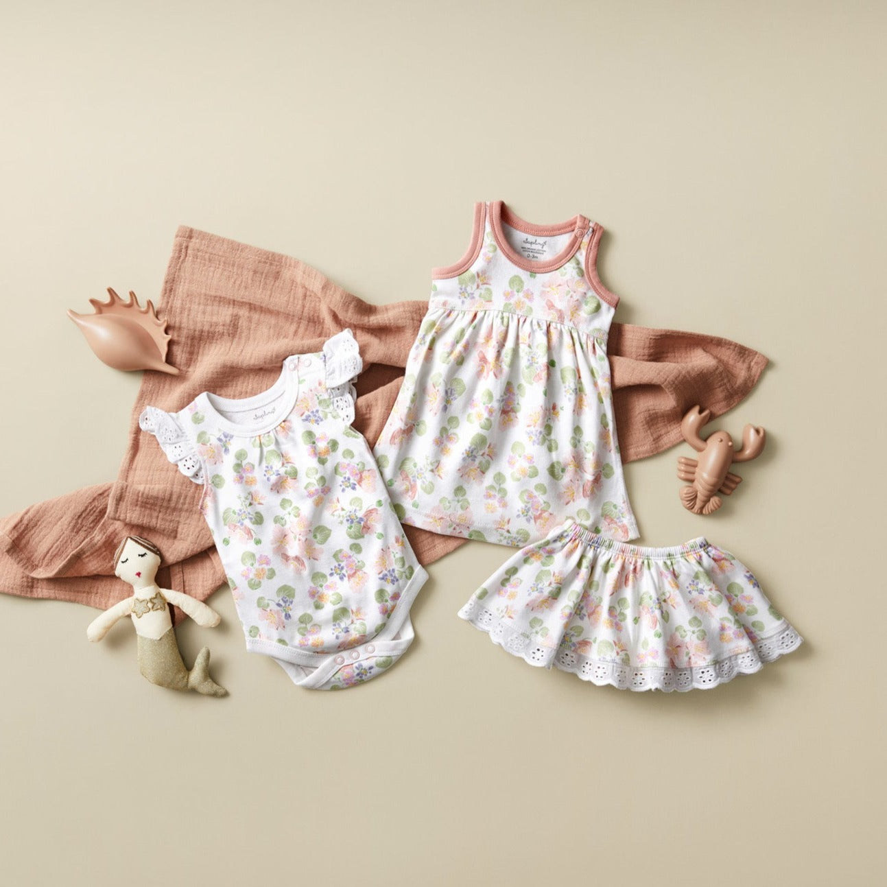 Dune Flowers Skirt Bloomers
