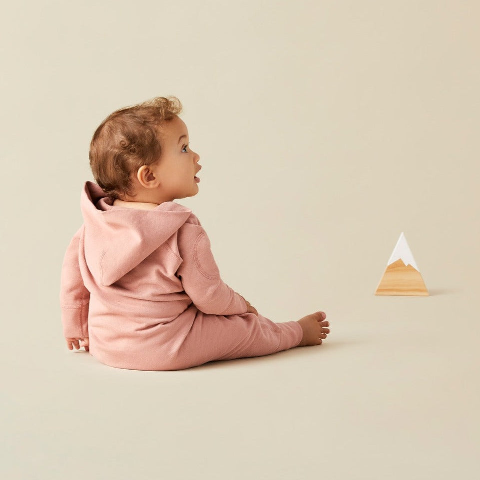 Magnolia Pink Winter Zipsuit