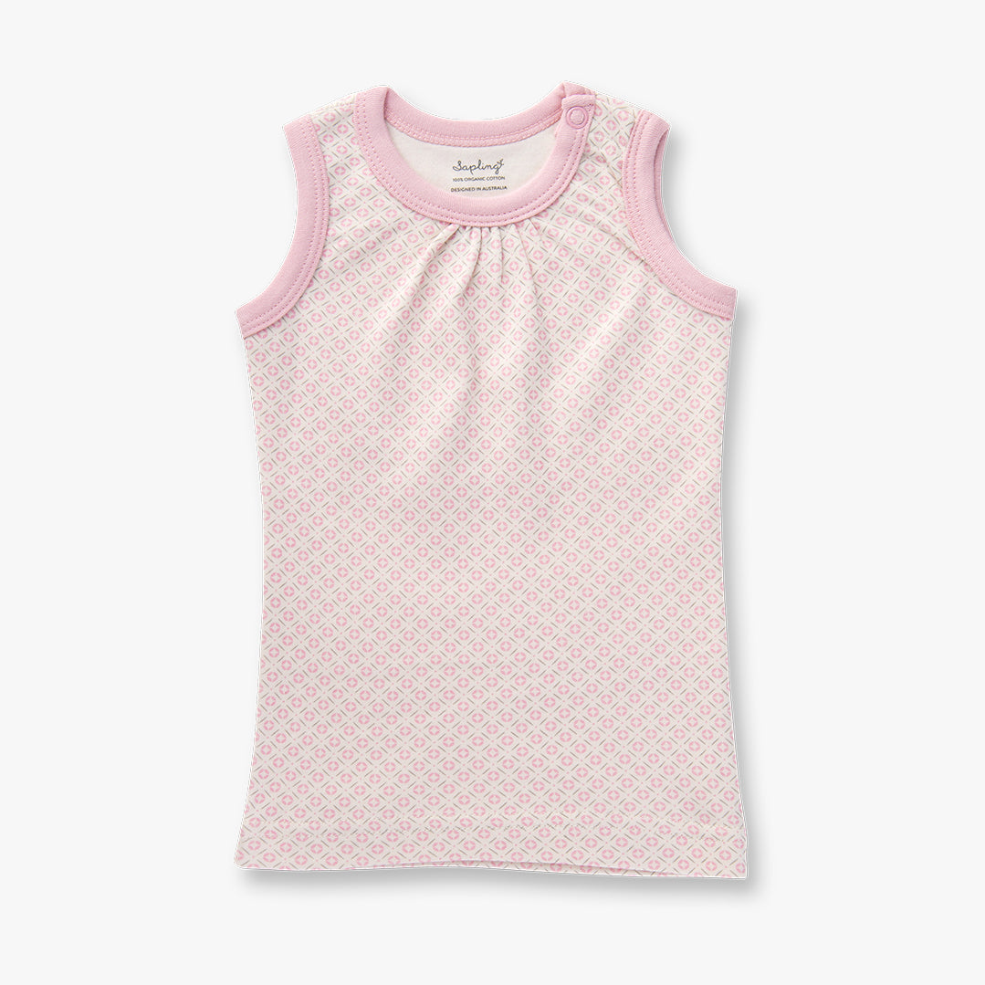 Dusty Pink Tank - Sapling Child Canada