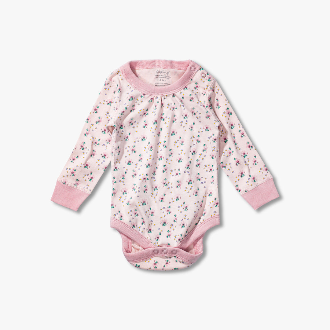 Honeysuckle Long Sleeve Bodysuit