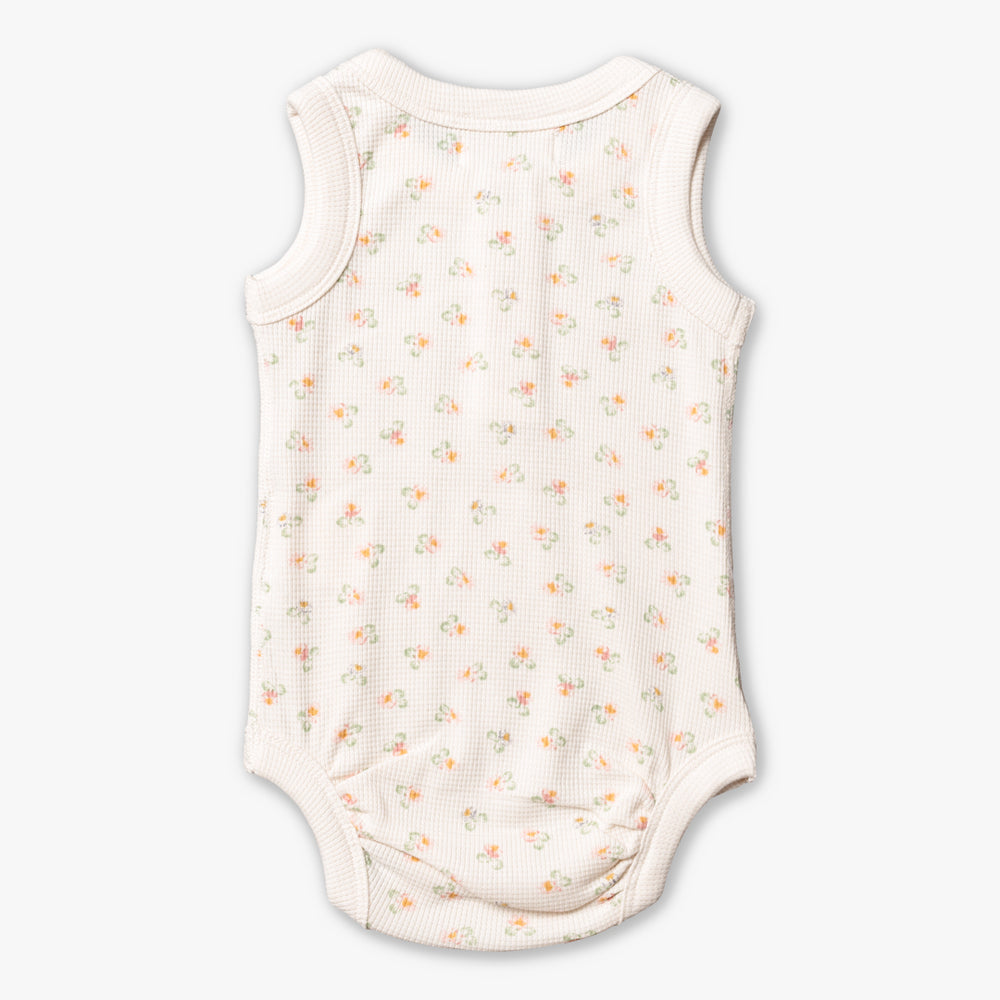 
                  
                    Urchin Posies Waffle Tank Bodysuit
                  
                
