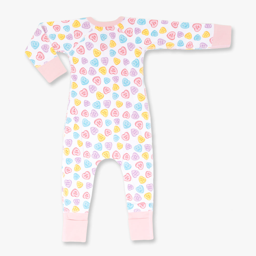 
                  
                    Candy Heart Zip Romper
                  
                