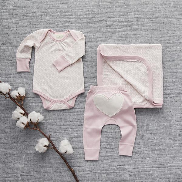 
                  
                    Dusty Pink Heart Pants - Sapling Child Canada
                  
                