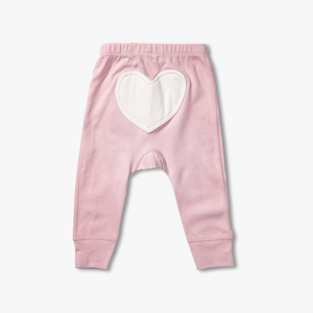 Honeysuckle Pink Heart Pants